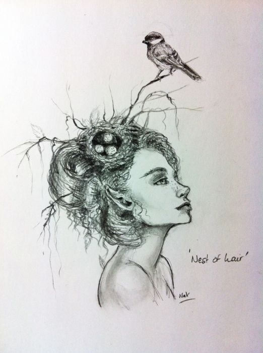 A Nest of Hair by Natacha Chohra